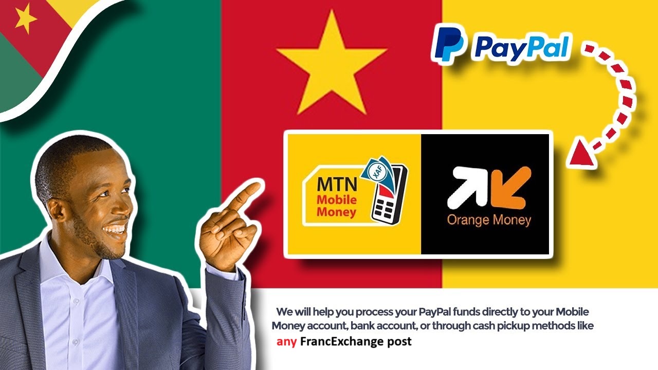 Retraits PayPal au Cameroun