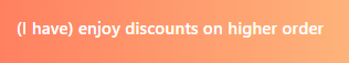 DISCOUNT ON BIG BUY